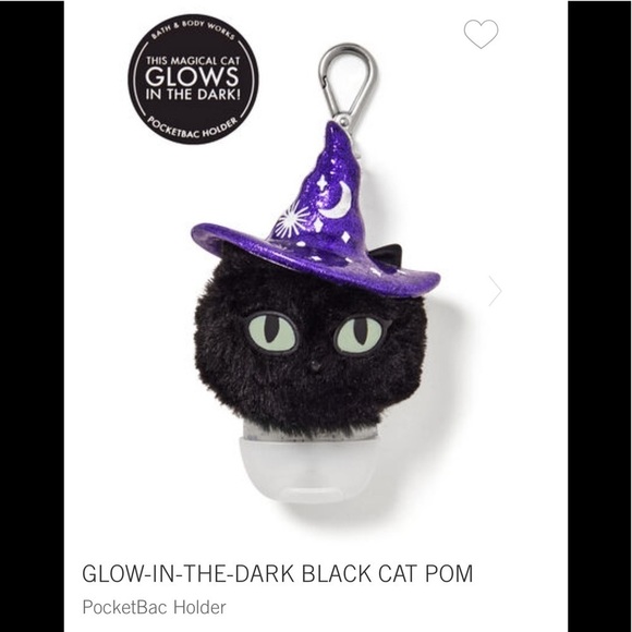 GLOW-IN-THE-DARK BLACK CAT POM
PocketBac Holder w free Pocketbac Sani - Picture 3 of 9